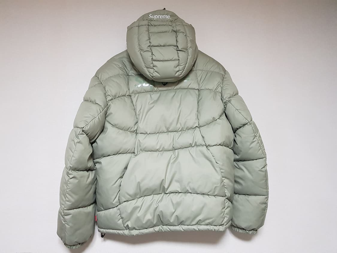 슈프림 와프 후드 퍼피 패딩 자켓 세이지 21FW 상품이미지3