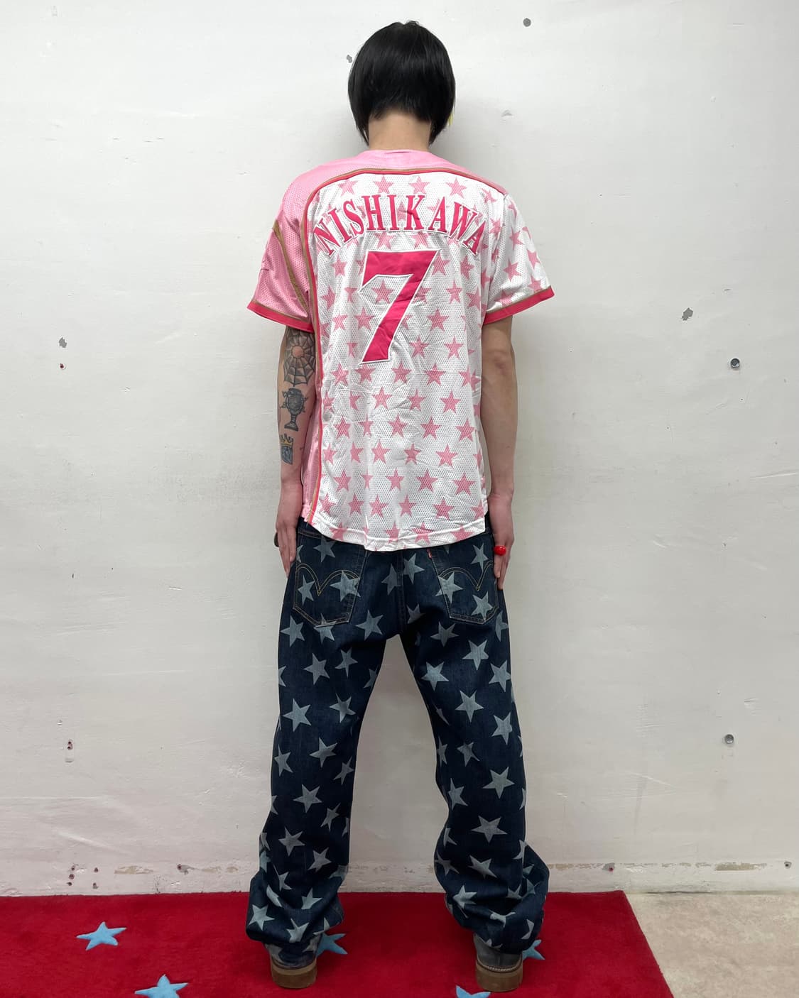 Baseball Pink Star T-shirt  상품이미지4