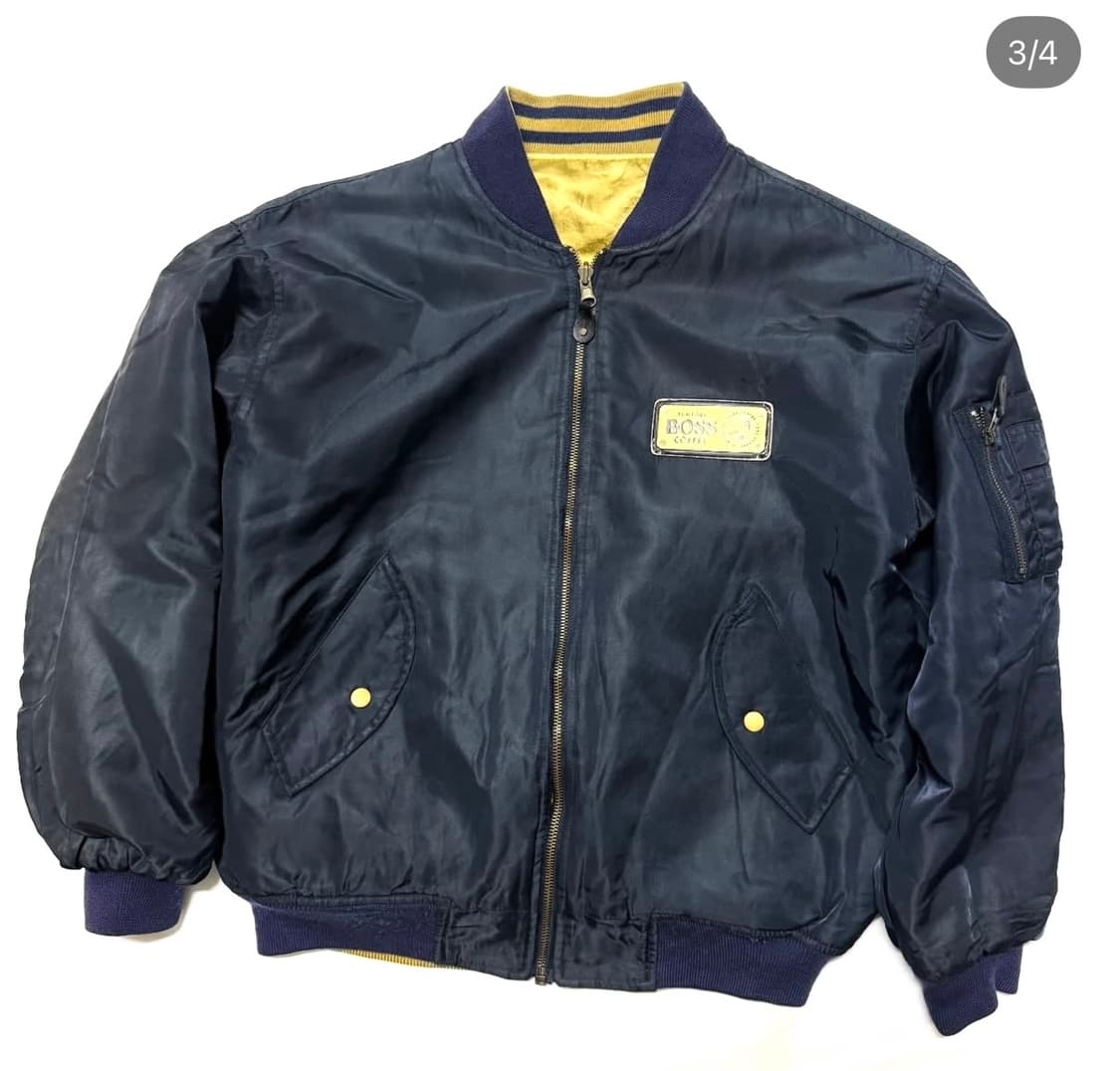 산토리 보스 커피 - 리버시블 봄버 자켓 상품이미지3