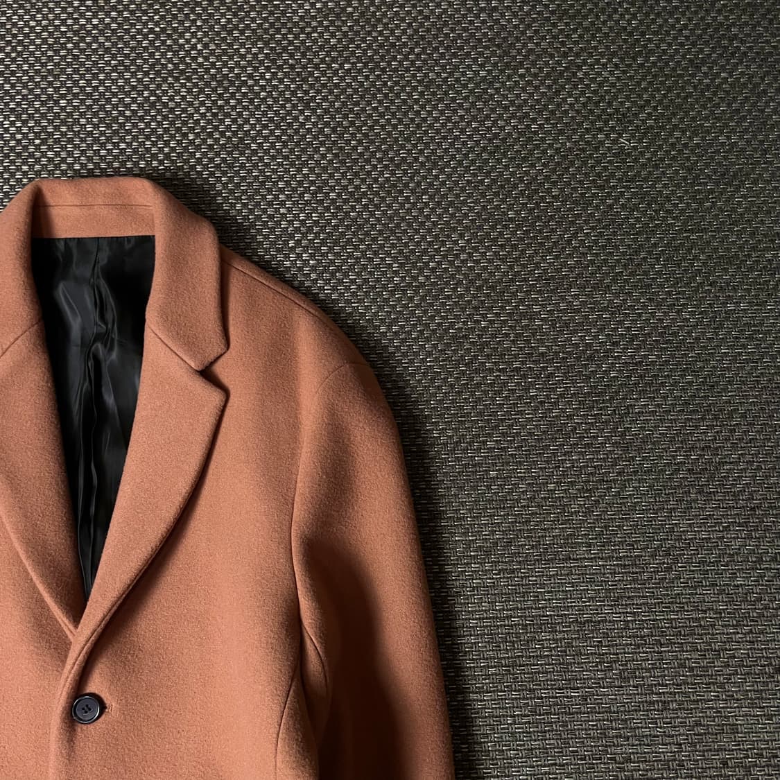 데이몬지져스 인디핑크 울 캐시미어 싱글 코트 46 상품이미지3