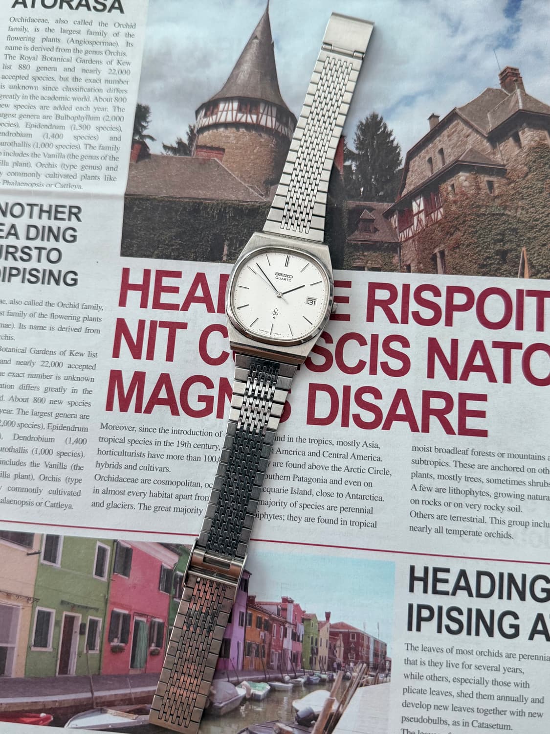 Seiko 세이코 쿼츠 스퀘어 1976 상품이미지2