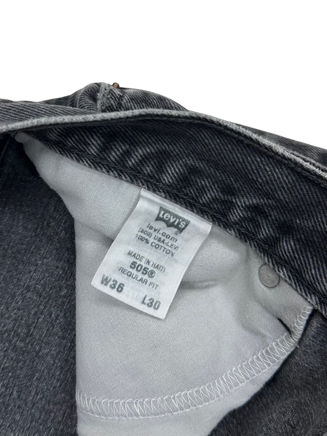 00s 리바이스 505 그레이 데님팬츠 (36) 상품이미지7