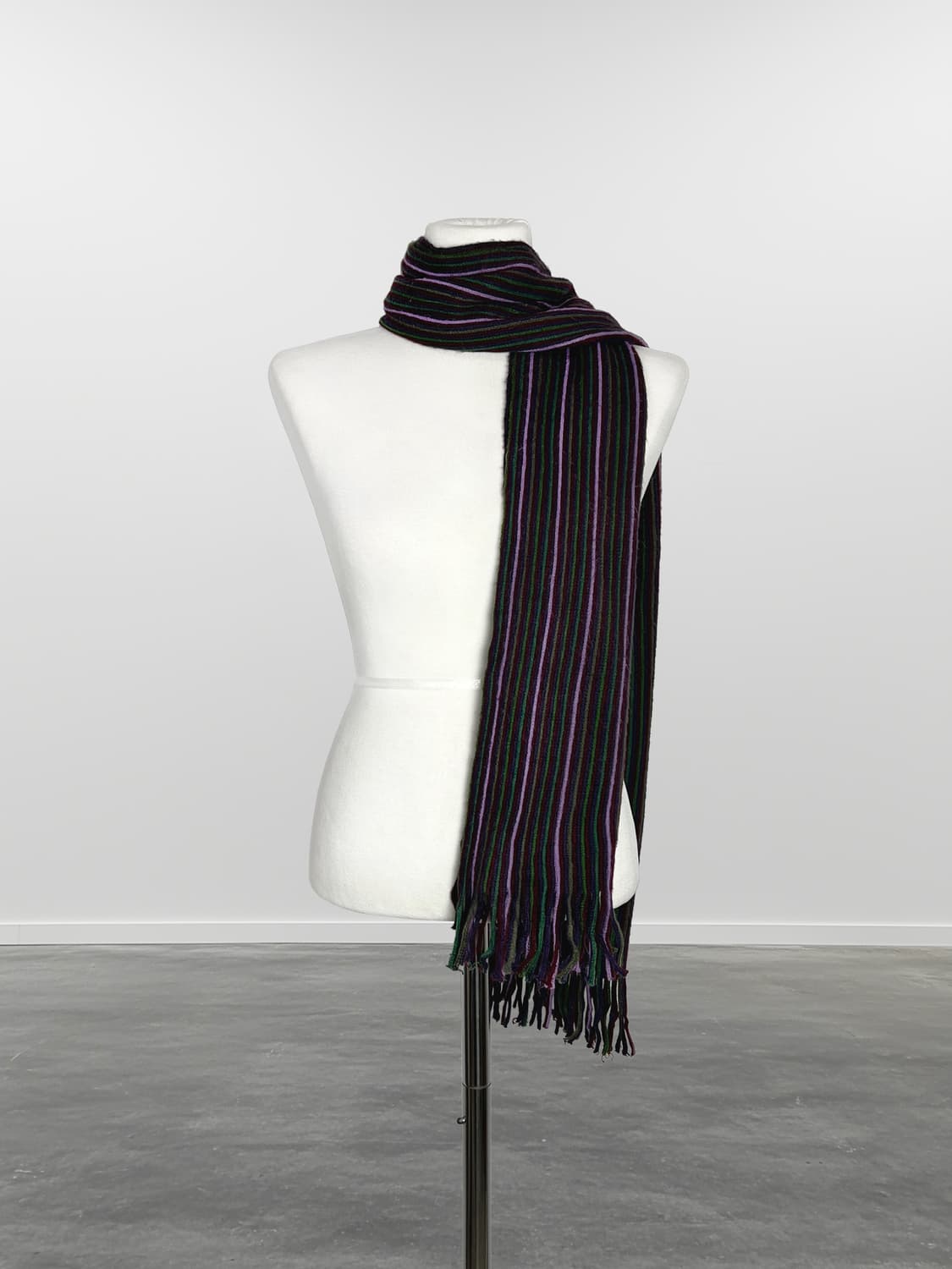 빈티지 스트라이프 머플러 상품이미지1