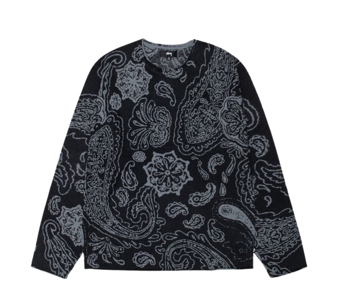 스투시 페이즐리 스웨터 상품이미지1