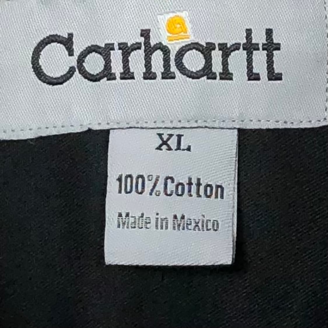 Xxl 칼하트 블랙 워크 셔츠 상품이미지3