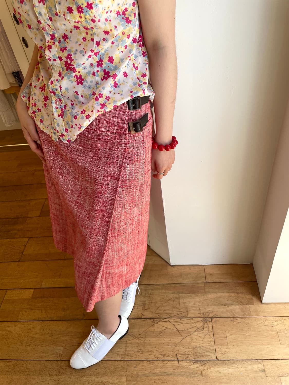 buckle skirt 상품이미지2