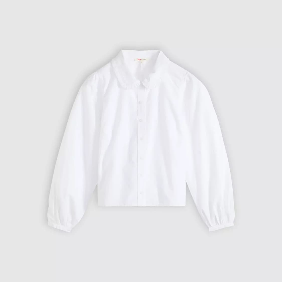 리바이스 화이트 버튼 블라우스 상품이미지1