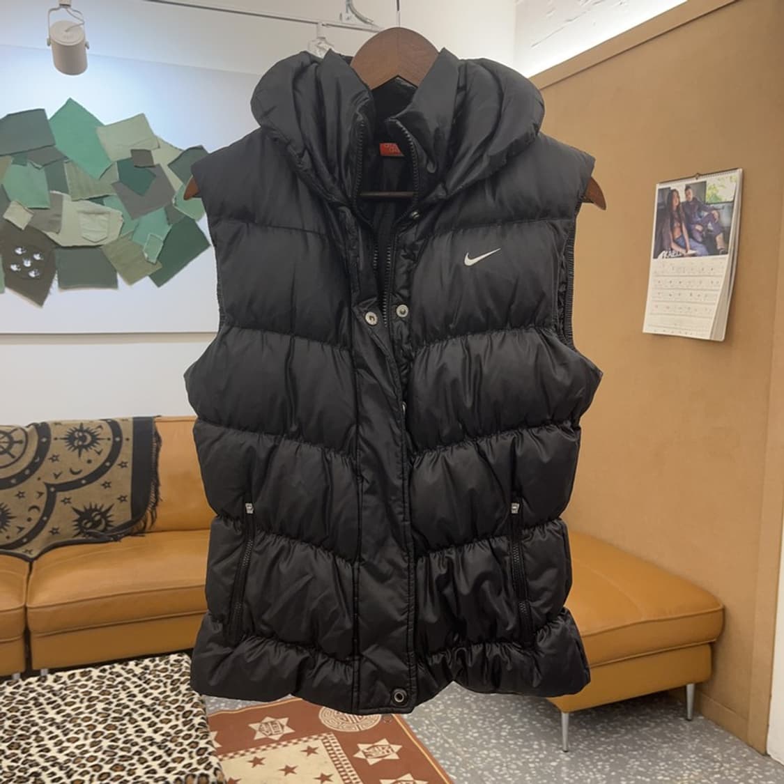 나이키 올드스쿨 슬림핏 덕다운 패딩 조끼 L C09080 상품이미지3