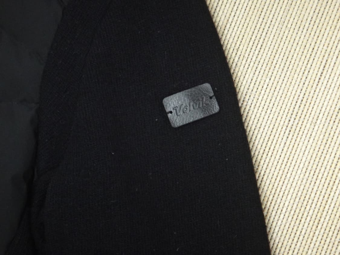 (105) 볼빅 골프 Volvik 남성 니트배색 다운 패딩 상품이미지6