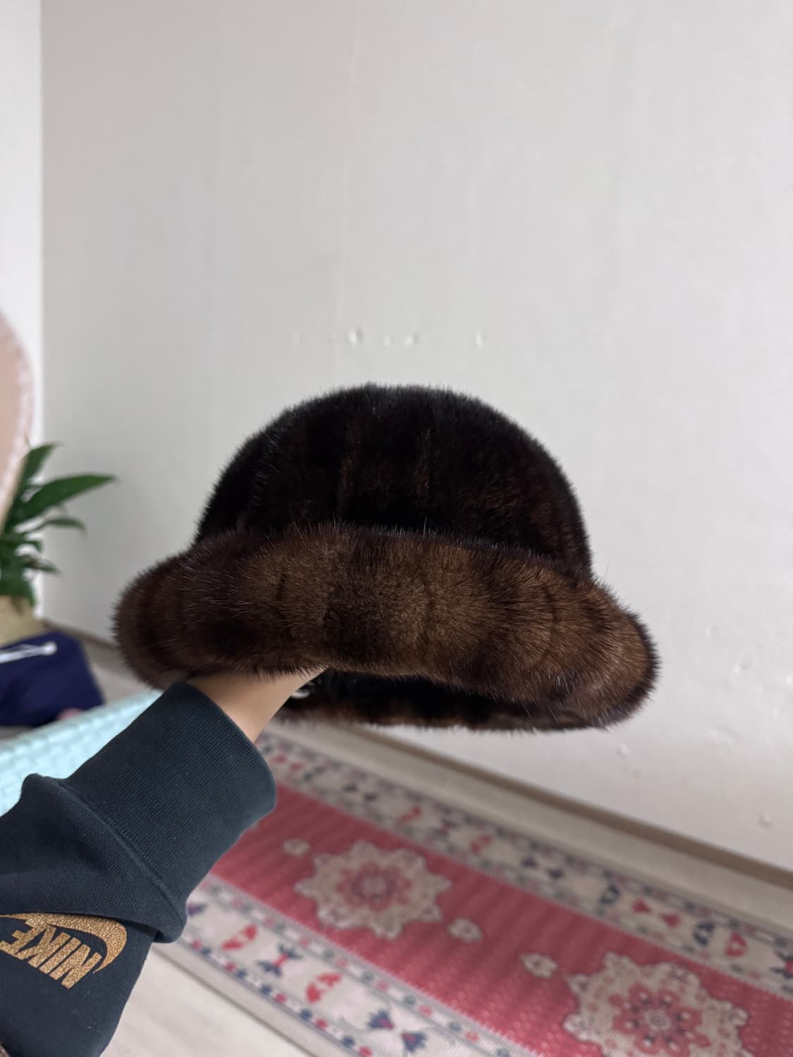 리얼 밍크 겨울 모자 상품이미지1