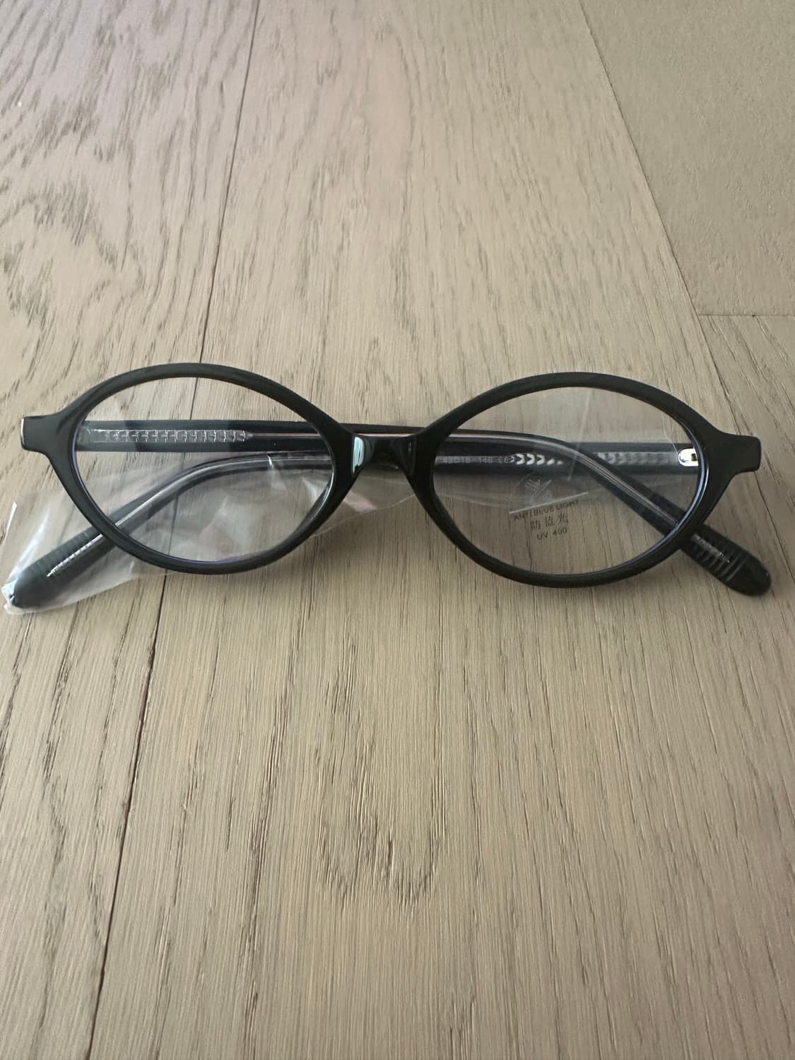 Y2K 블랙 라운드 안경 상품이미지2