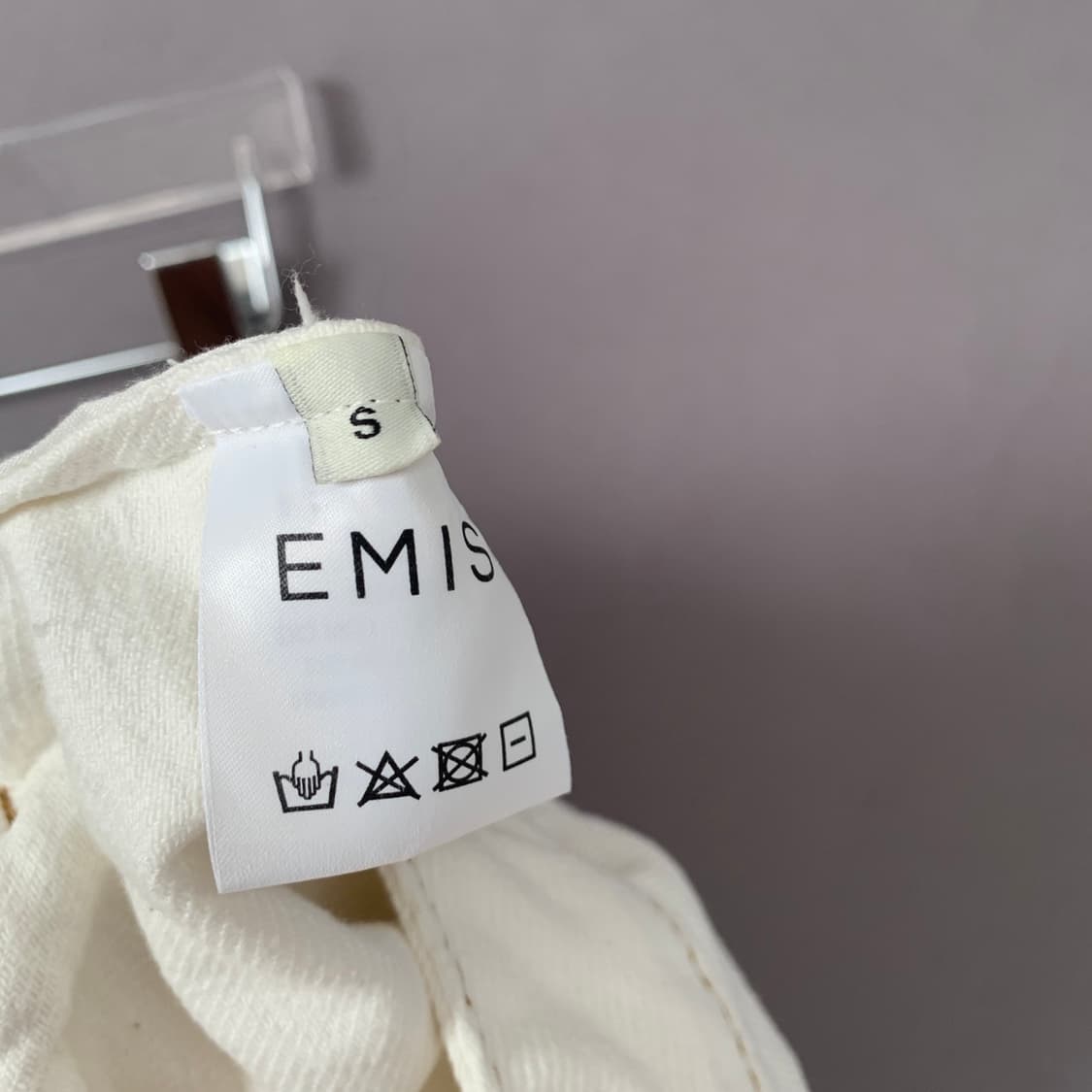 S EMIS 이미스 아이보리 카펜터 데님 청바지 상품이미지6