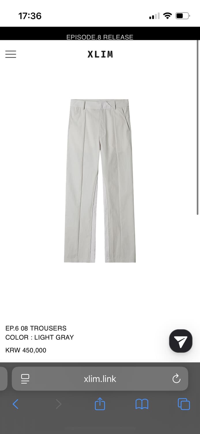 Ep.6 08 TROUSERS 상품이미지1