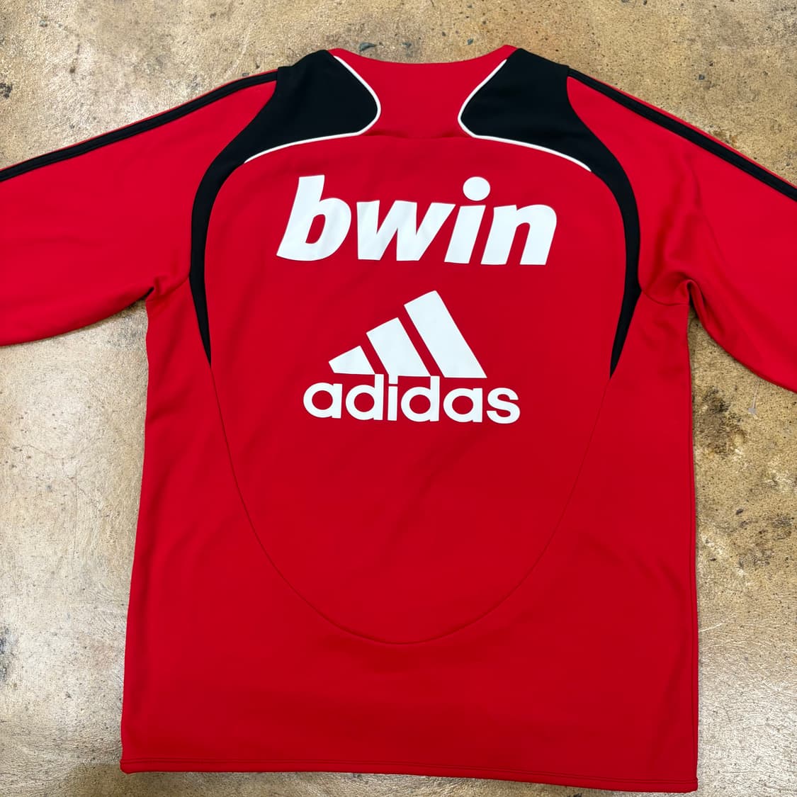 [정품] 아디다스 AC밀란 트레이닝 탑 레드 b18 상품이미지4