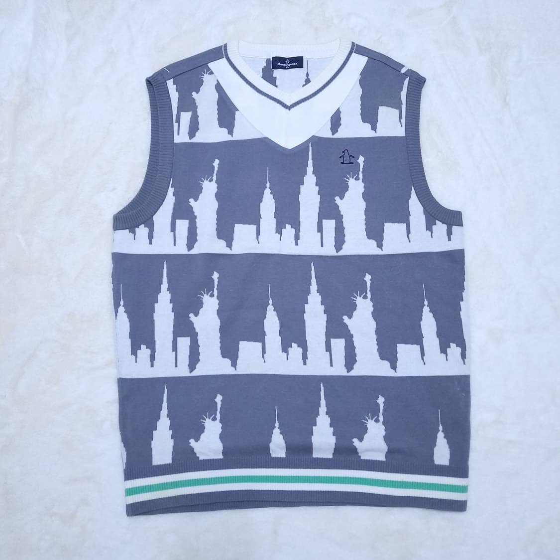 먼싱웨어 골프 남성 니트조끼 105 0224 상품이미지1