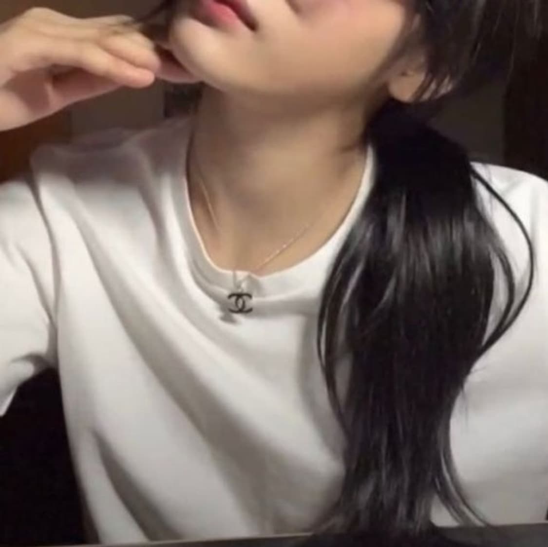 민지 제니 샤넬 블랙 CC로고 목걸이 업사이클링 남자목걸이 상품이미지2