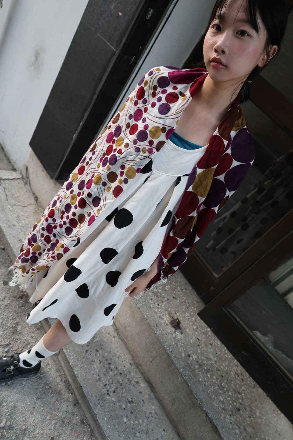 Podo dot art muffler 상품이미지6