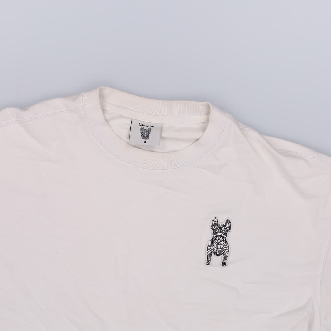 M 라이프워크 스몰로고 반팔티 0420H1 상품이미지4