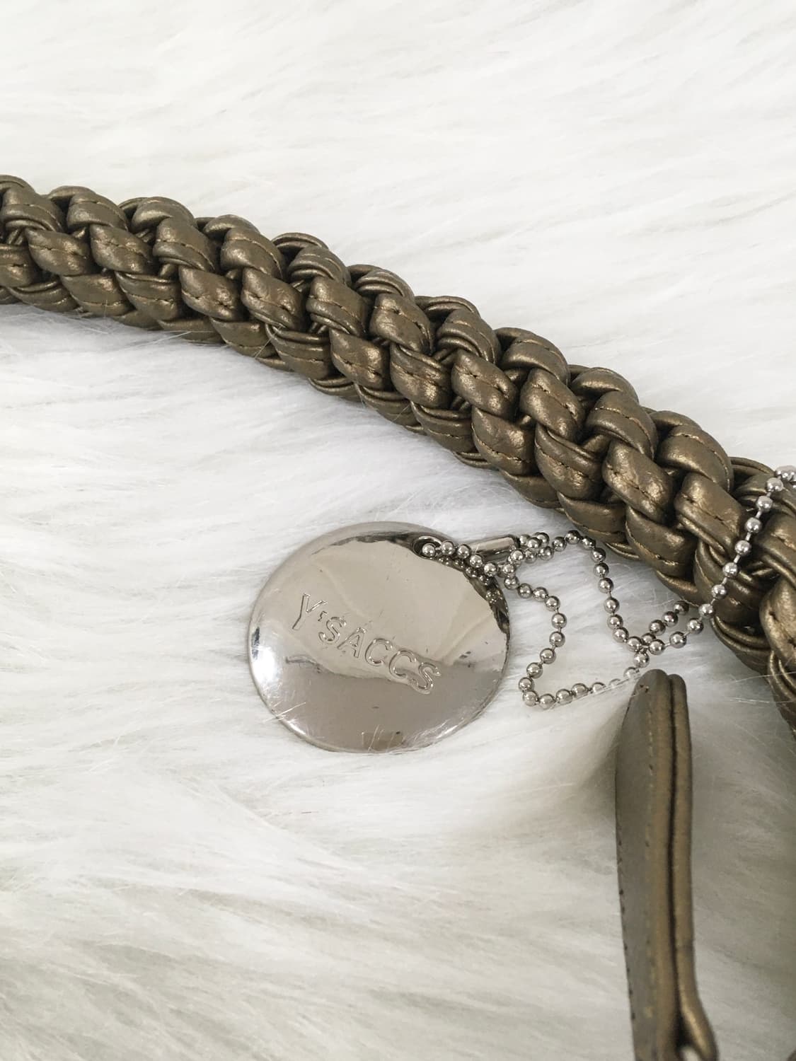 요지 야마모토 Ysaccs 위빙 숄더백 상품이미지3