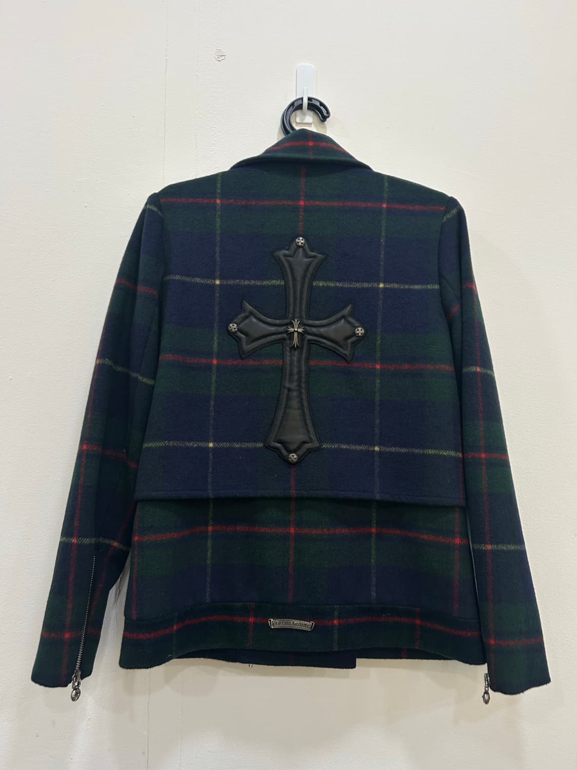 크롬하츠 체크 자켓 여성 95~100사이즈 상품이미지1