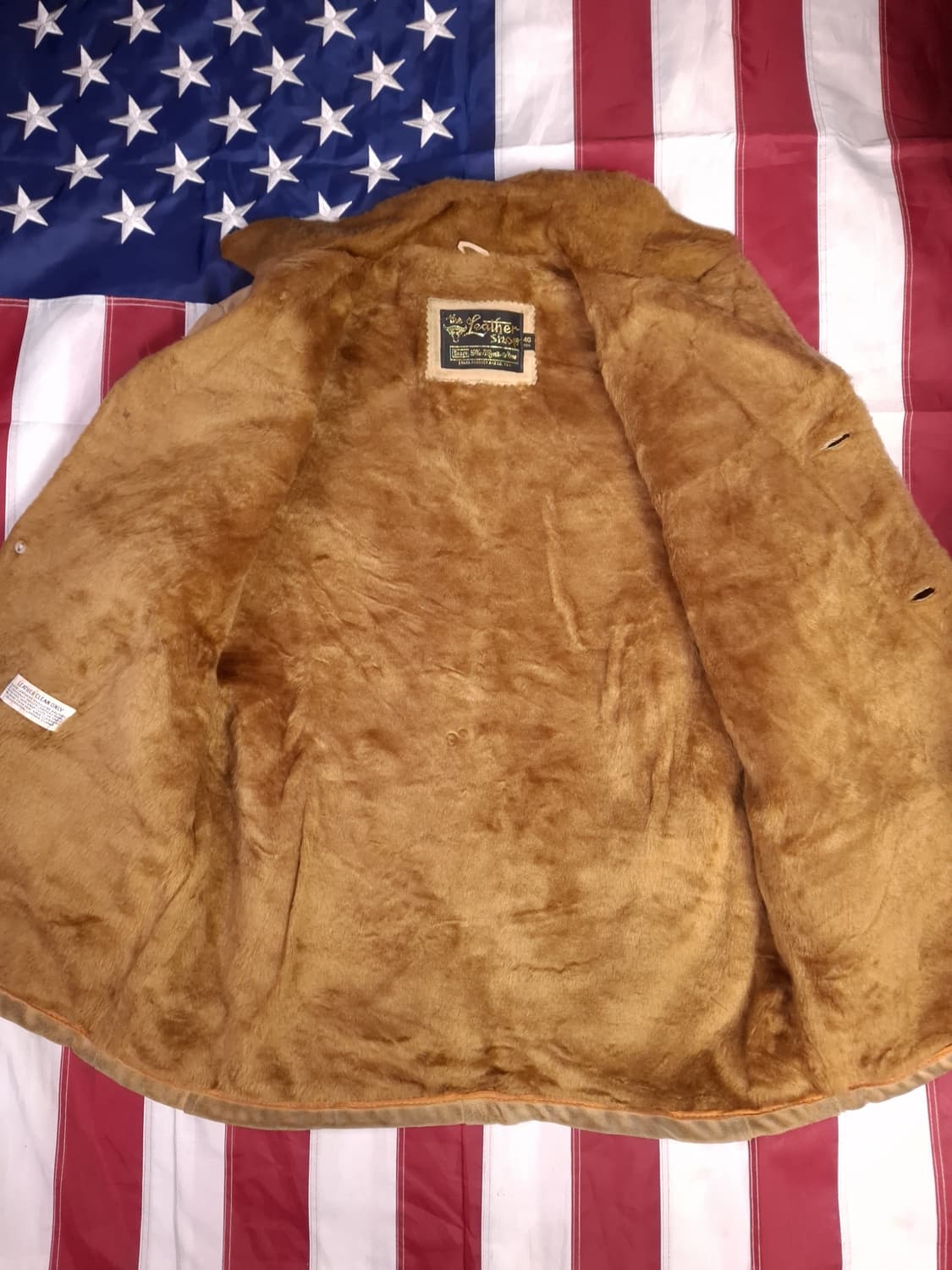 오리지날 80's 시어스 리얼스웨이드 코트 상품이미지7