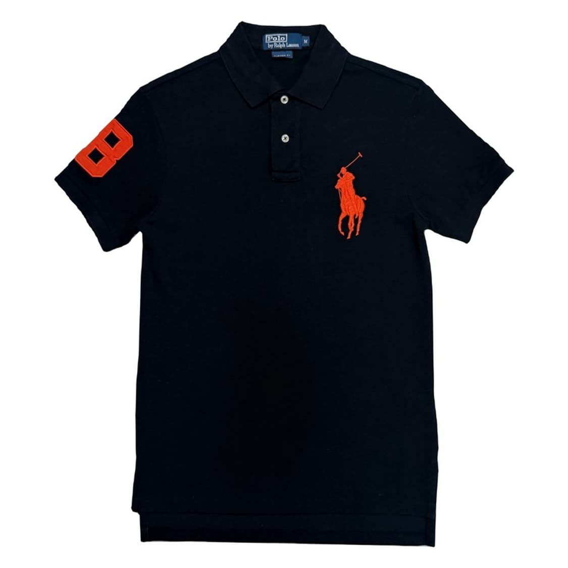 폴로 랄프로렌 빅포니 커스텀 핏 PK 카라 티셔츠 딥그린 M 상품이미지1