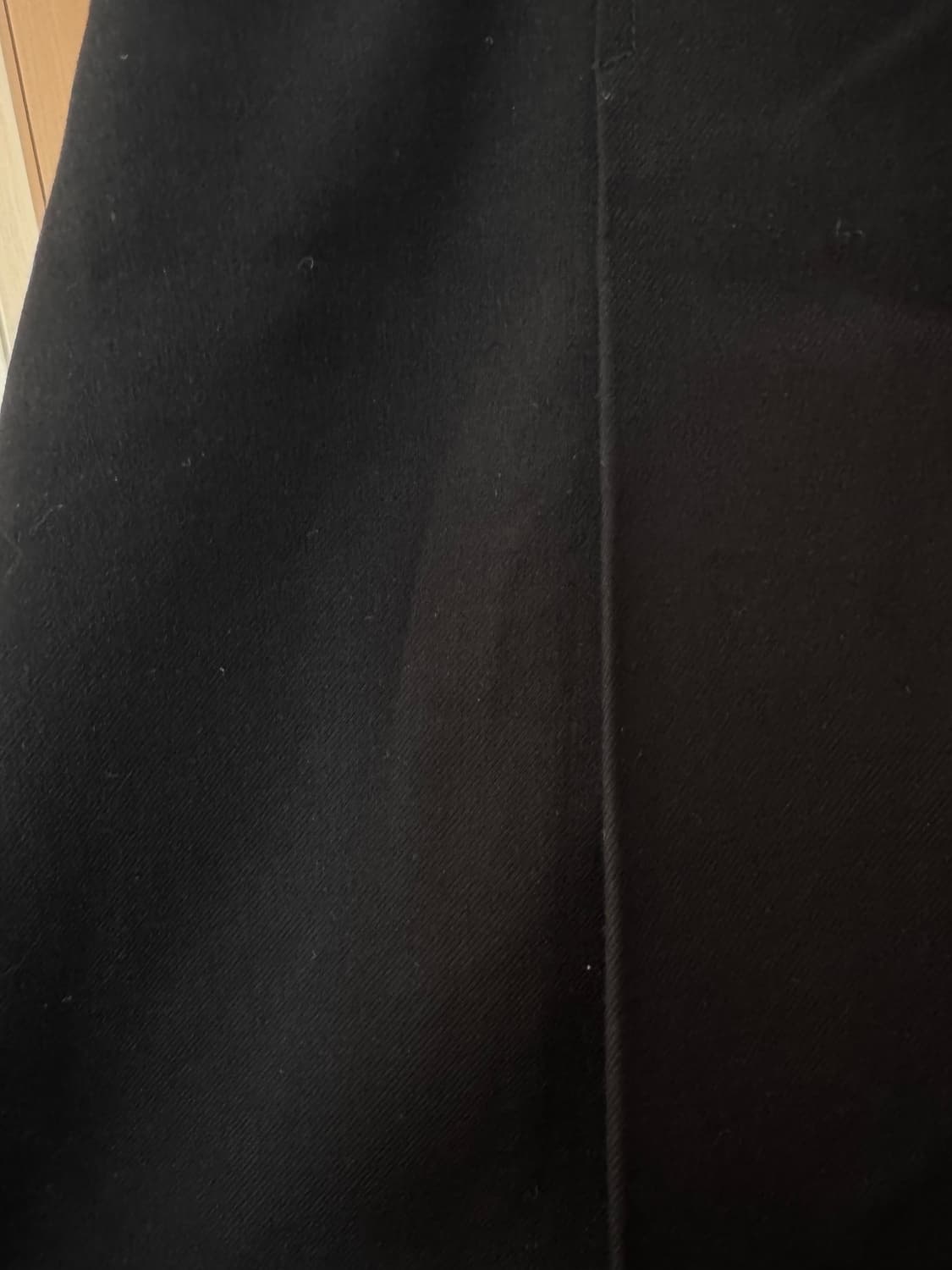 룩캐스트 울 핀턱 롱스커트 (black) m 상품이미지4