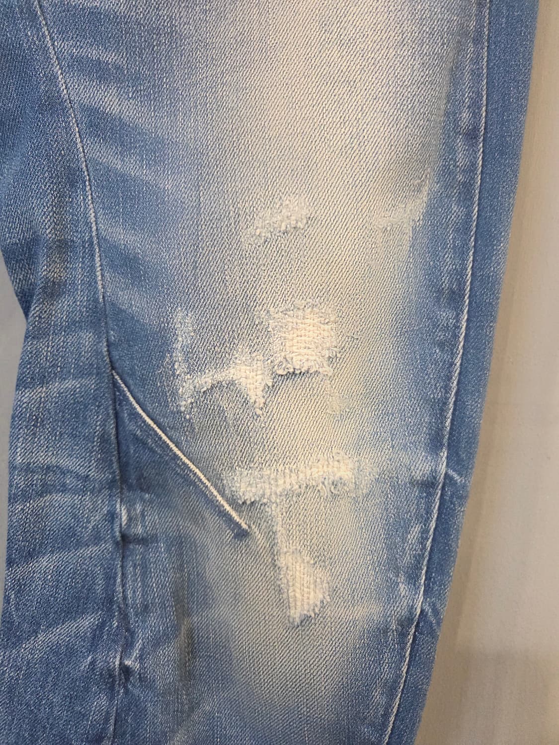 G- STAR데미지 워싱 청바지(W26/L32) 상품이미지5