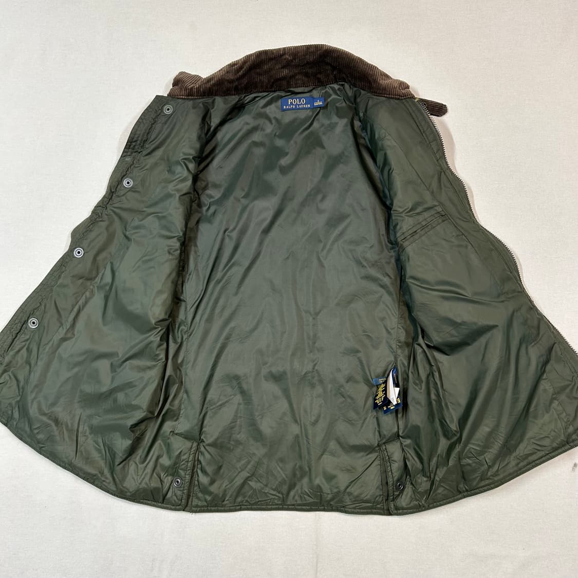 S) 폴로 랄프로렌 올리브 클래식 퀼팅 조끼 베스트 상품이미지5