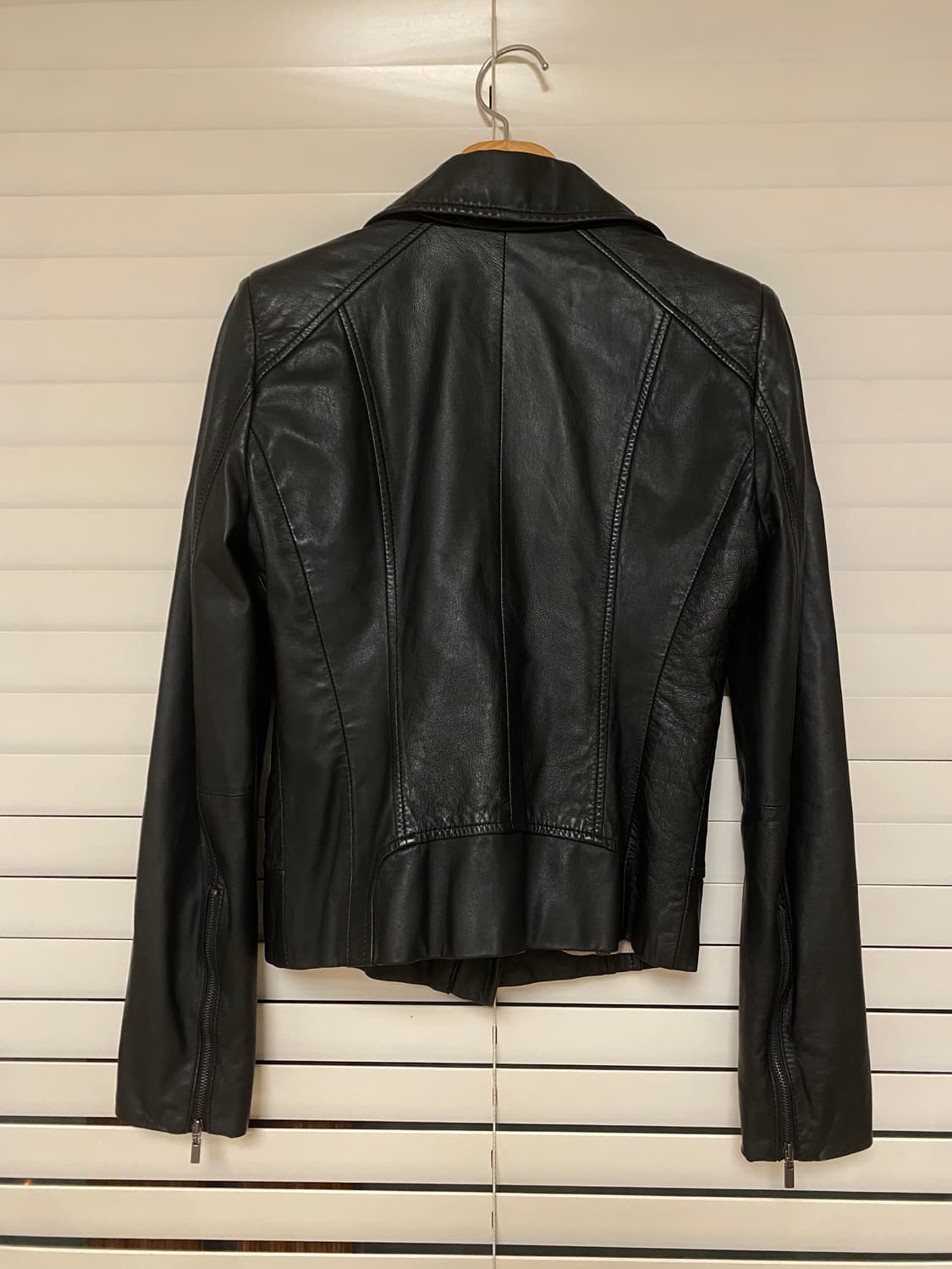 LIST 양가죽 숏자켓 블랙 상품이미지2