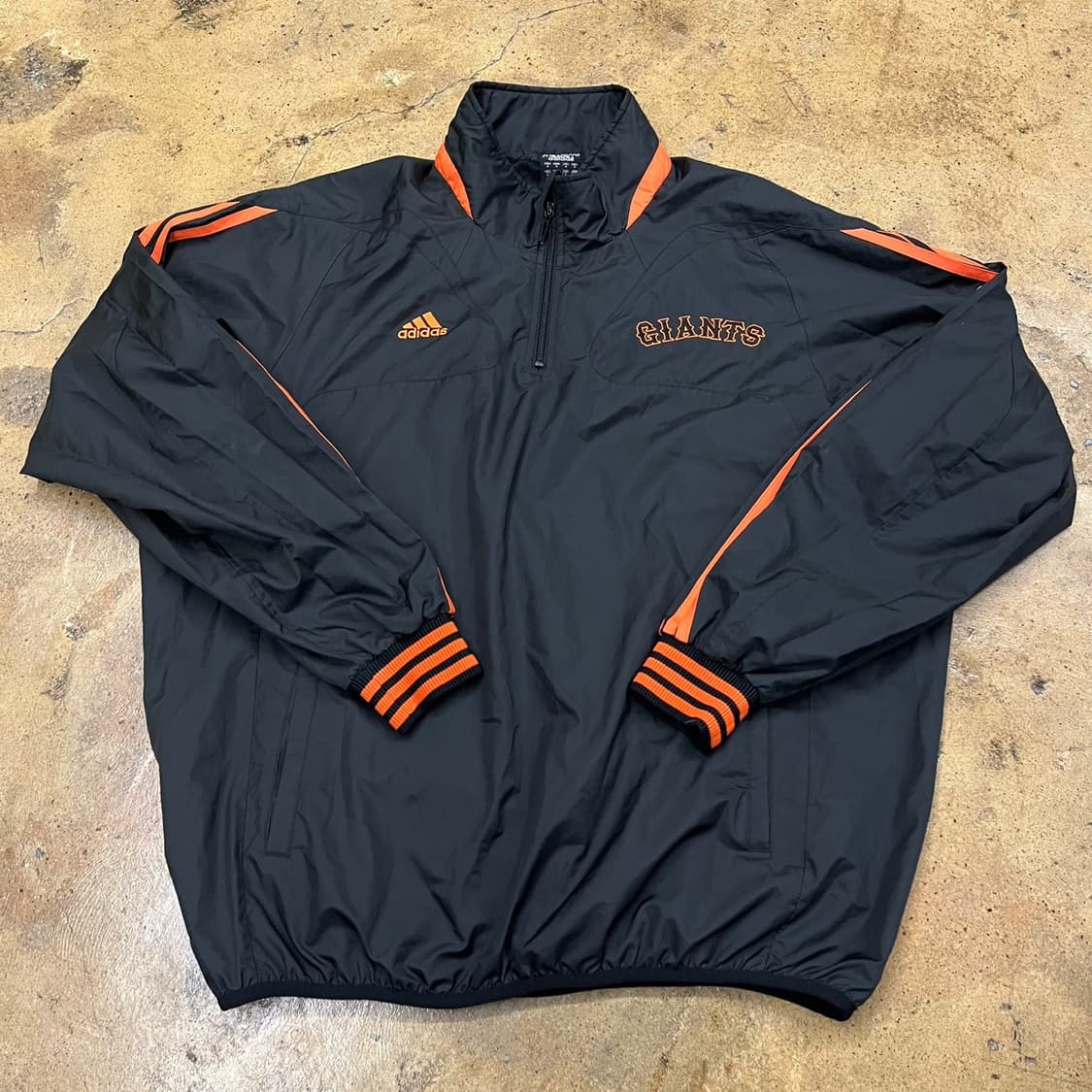 [정품/M] 아디다스 자이언츠 바람막이 아노락 b17 상품이미지2
