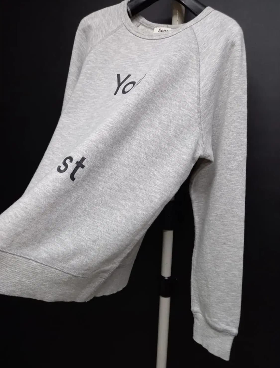 정품 아크네스튜디오 ACNE 맨투맨 남여공용 M 상품이미지5