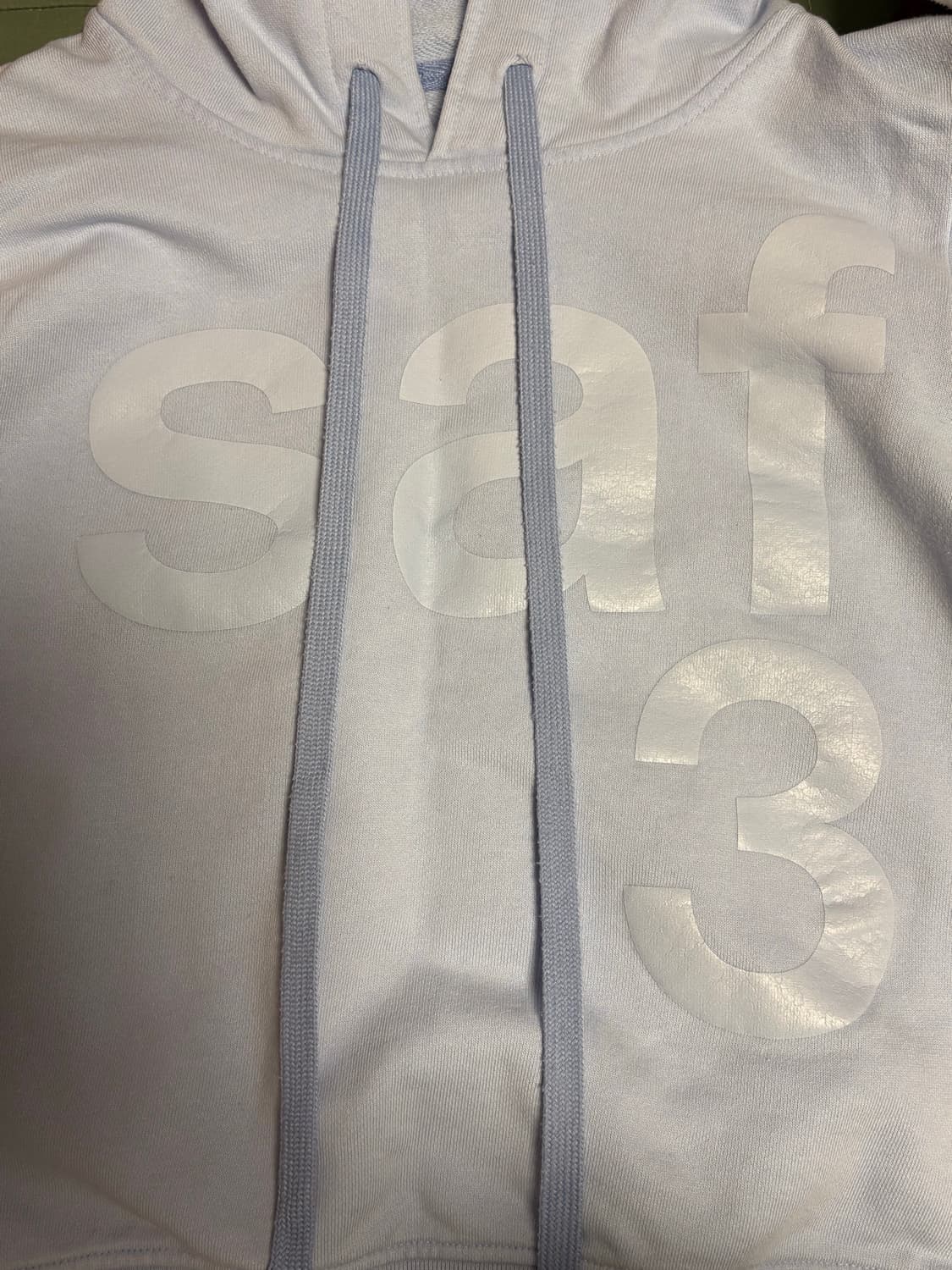 사파리스팟 우먼 1/2 후드 스카이- 1사이즈 상품이미지2