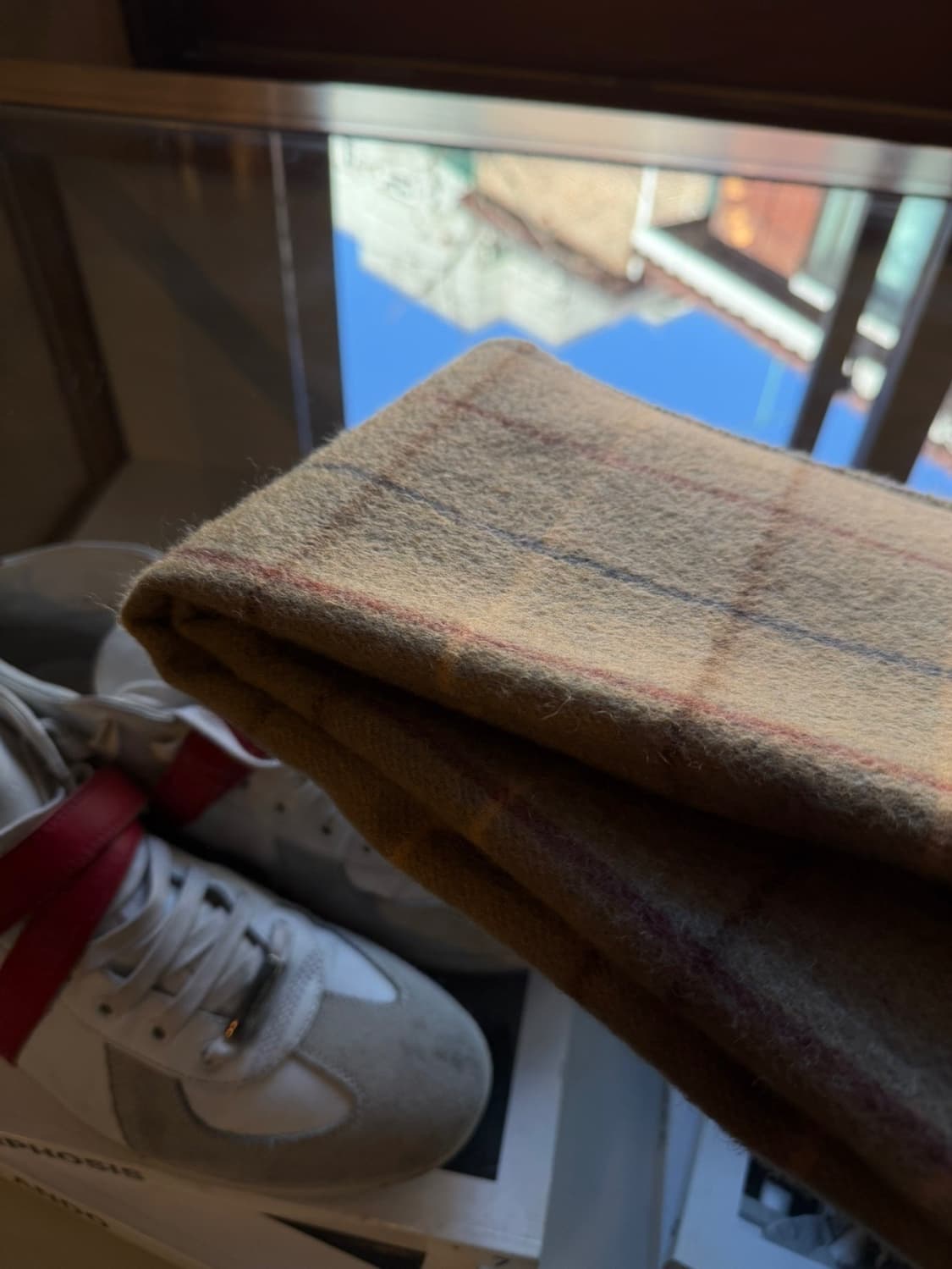 버버리 캐시미어 머플러 상품이미지8