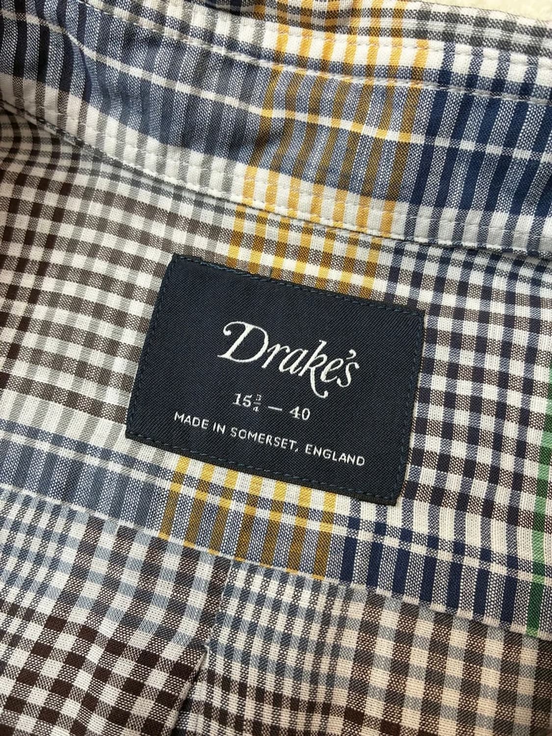 드레익스 잉글랜드 체크 셔츠 PN5854 상품이미지6