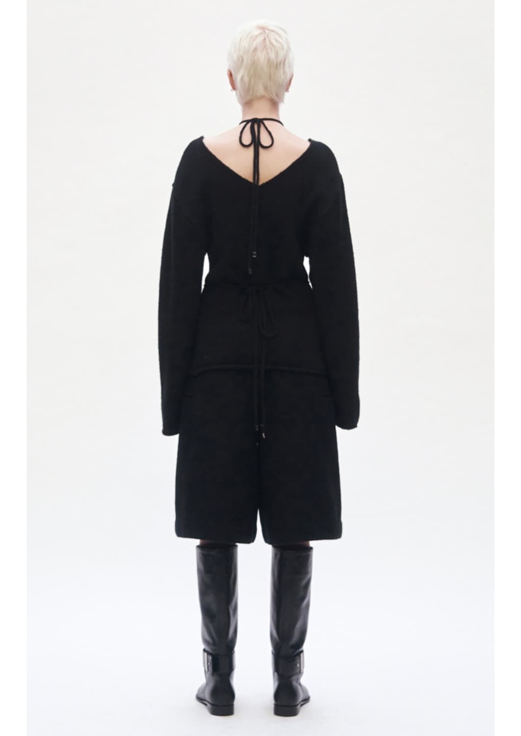 트리밍버드 2-way스트랩 니트 (black) 상품이미지3