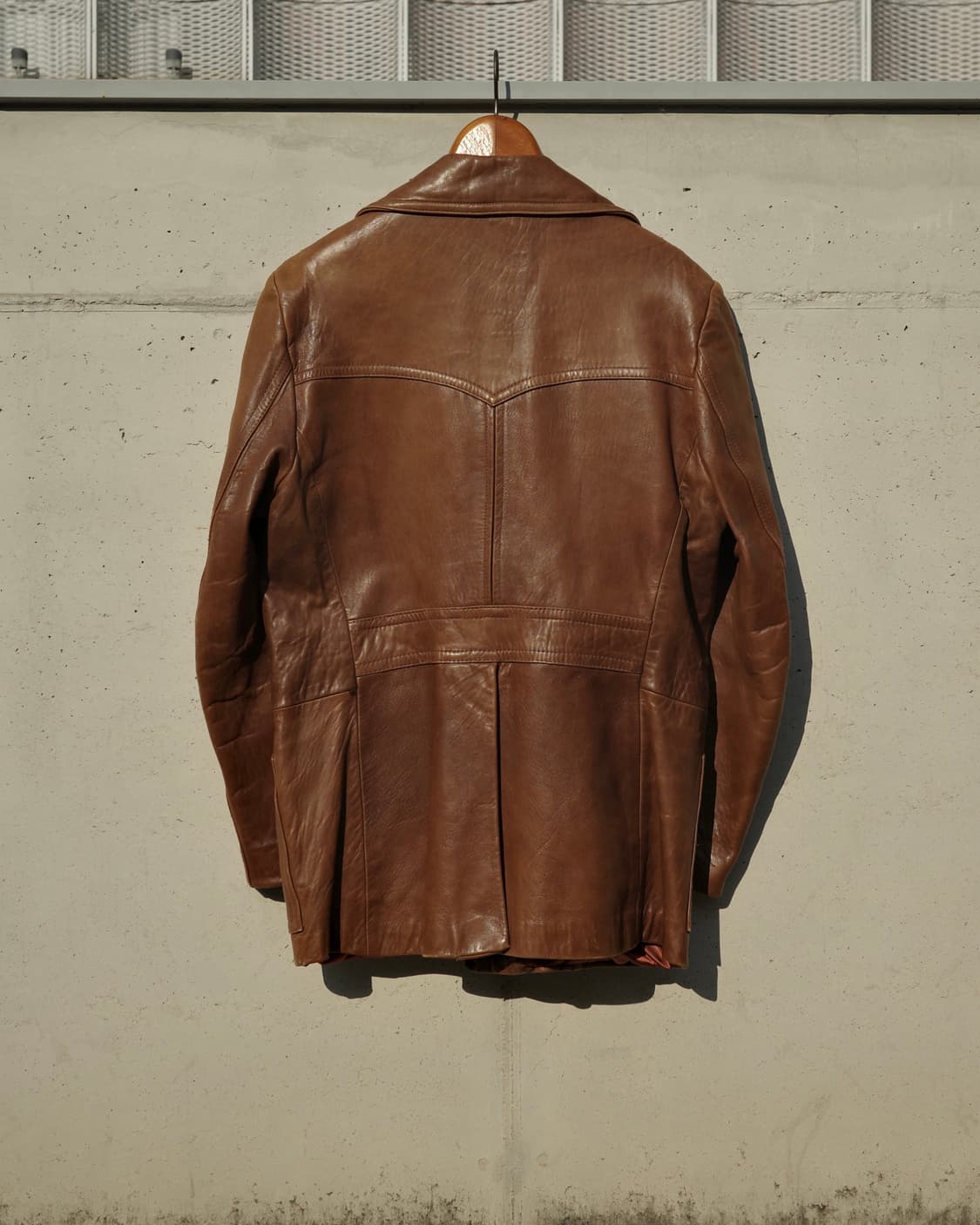 70s Sears Leather Shop 웨스턴 클래식 레더 자켓 상품이미지5