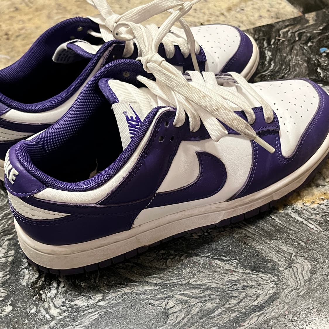 나이키 덩크 로우 레트로 챔피언십 코트 퍼플 245mm 상품이미지2