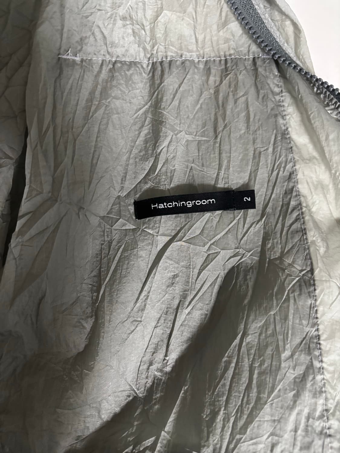 해칭룸 볼레로자켓 Bolero Jacket 라이트그레이 2사이즈 상품이미지3
