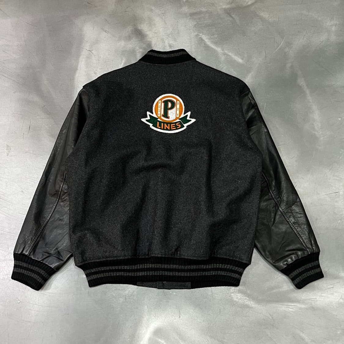  아더버드 레더 바시티 자켓 y14568 상품이미지2