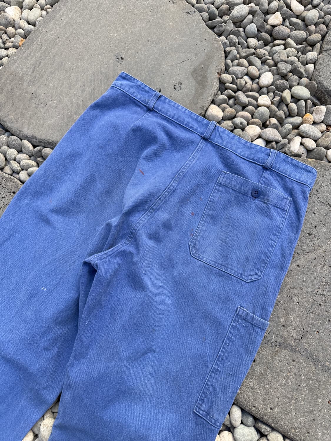 FADED BLUE OLD VINTAGE FRENCH 프렌치워크팬츠 상품이미지8