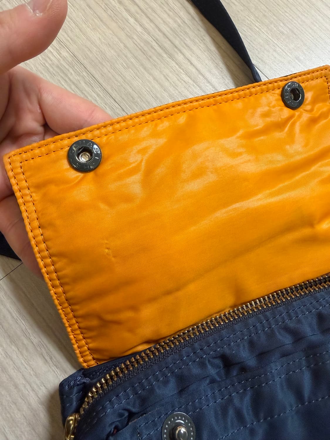 요시다 포터 탱커 스냅 숄더백 네이비 상품이미지3