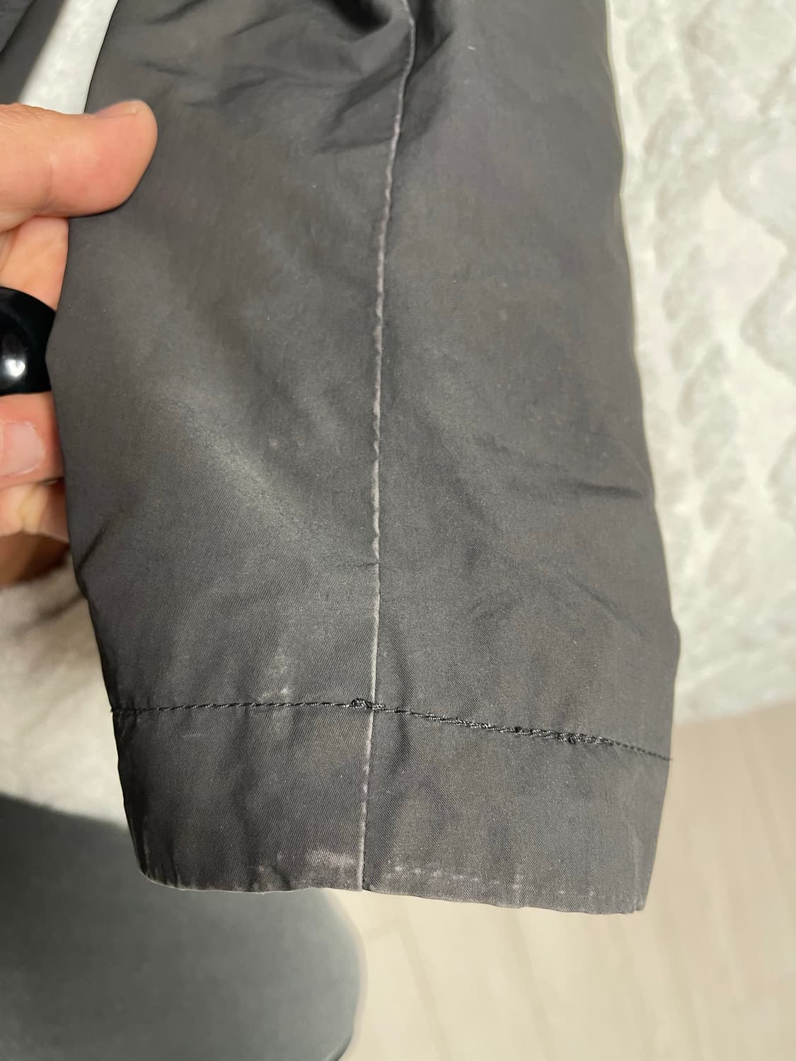 코오롱 헨리 코튼 2way자켓 차콜 100 상품이미지7