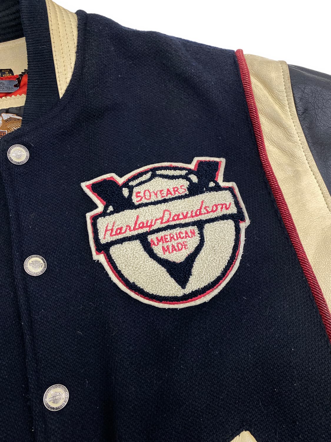 할리데이비슨 50주년 바시티 자켓 상품이미지5