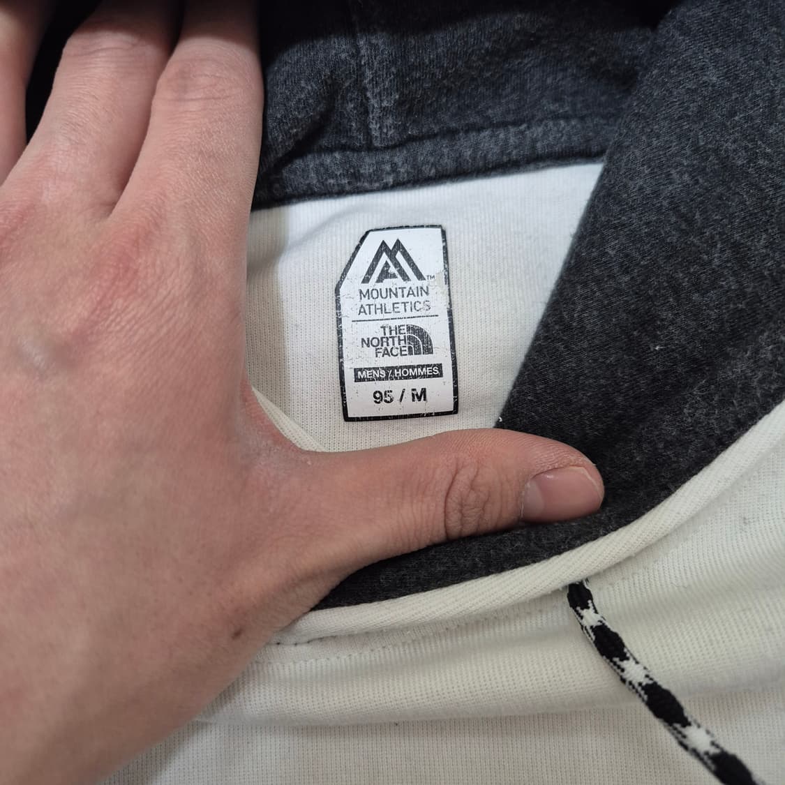 노스페이스 아틀레틱 빅로고 후드티 M(95) 상품이미지6