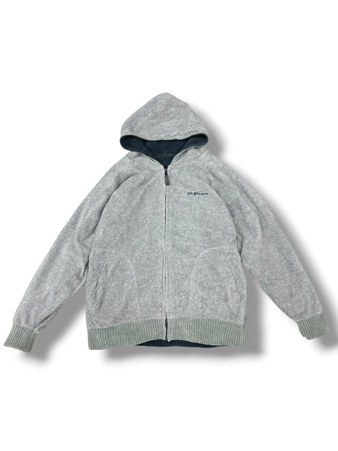 피코 리버시블 코듀로이 플리스 후드집업 상품이미지6