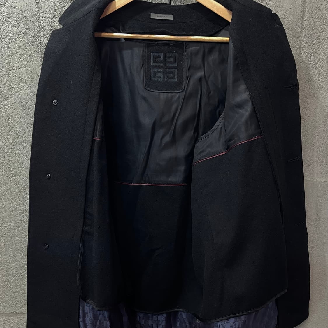 지방시 캐시미어 블렌드 코트 상품이미지5