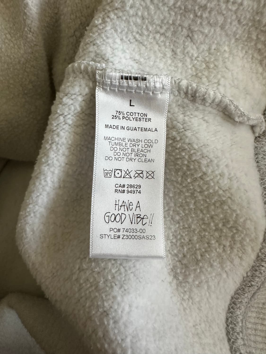 스투시 스탁 도버 스트릿마켓 뉴욕 맨투맨 L 상품이미지5