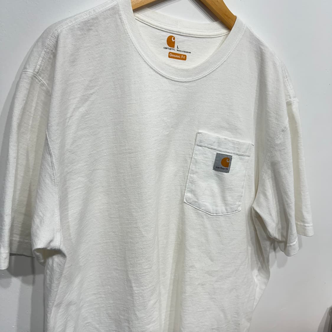 칼하트 carhartt 포켓 반팔티셔츠 상품이미지3