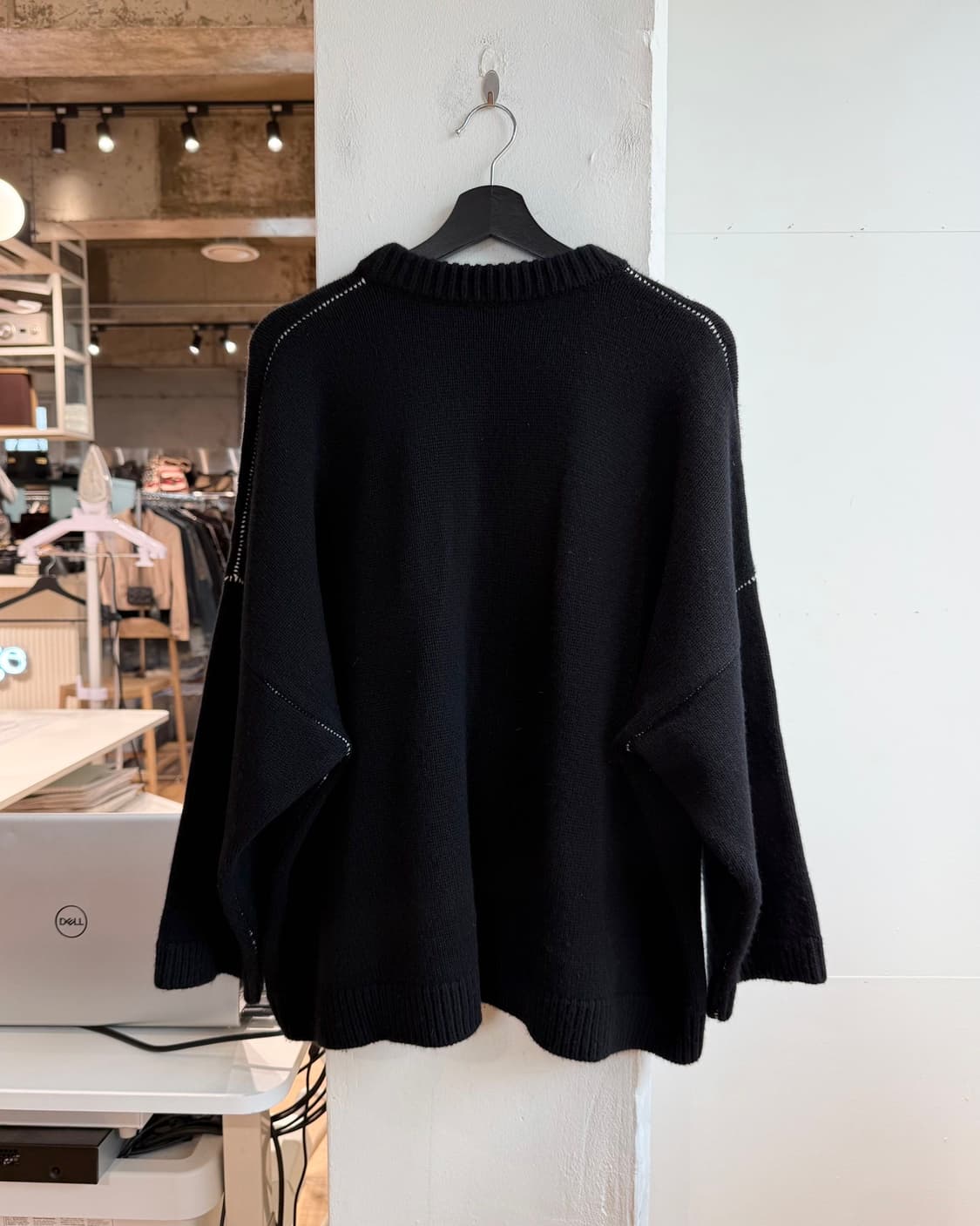 돌체앤가바나 블랙 포에버 인타르시아 캐시미어 니트  상품이미지7